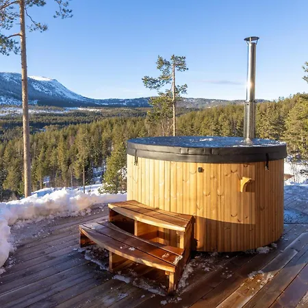 Gandalv 8p With Sauna Hot Tub Vradal