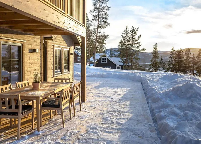 Semesteranläggning (resort) Gandalv 8p With Sauna Hot Tub